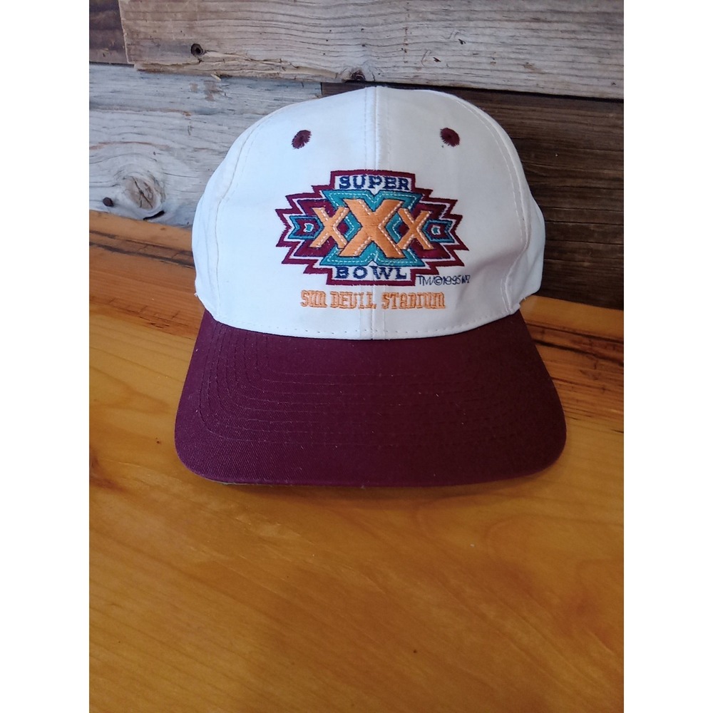 Vintage 1996 Super Bowl XXX Hat Cap NFL Logo  -Vintage Cowboys SB Win